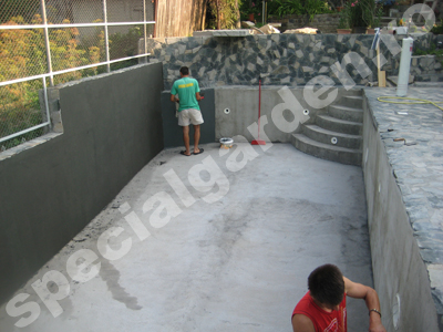 Aplicare hidroizolatie piscina